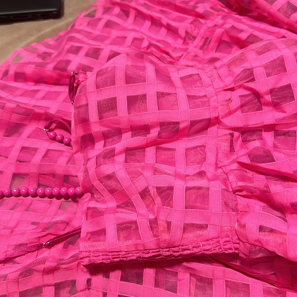 Forever Amelia-TANIA BEADED STRAP MAXI DRESS PINK - Picture 5 of 5